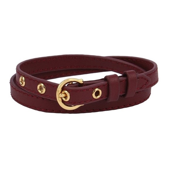 Coach Leather Bracelet - Picture 1 of 2